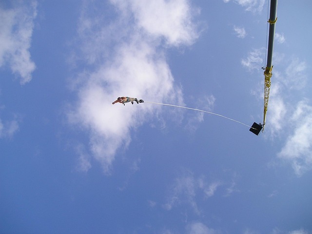 Sikkim's jump into adventure tourism: Bungee Jumping at Singshore Bridge.