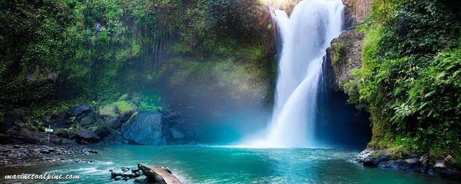 Waterfalls in Ubud